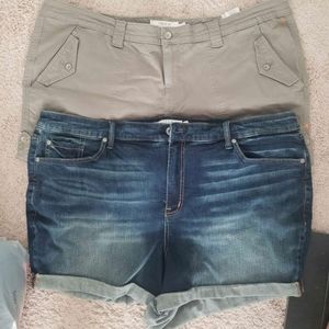 2) NWT size 26 Torrid Shorts